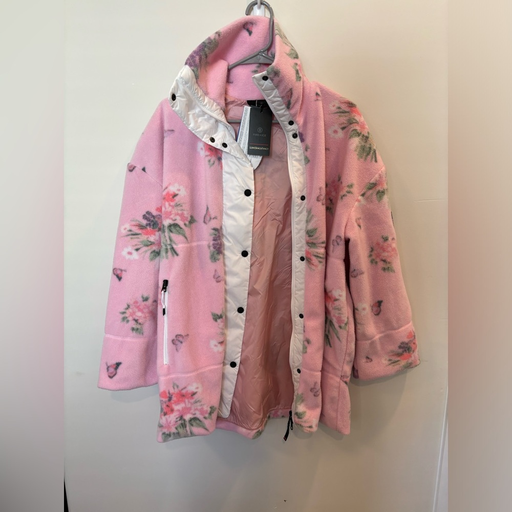 LoveShackFancy Pink Floral Jacket - Picture 3 of 15
